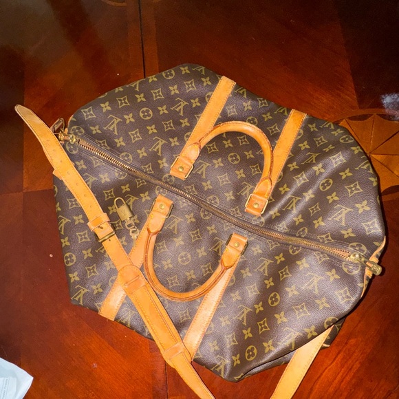 💎✨Authentic✨💎 Louis Vuitton Monogram Keep All 50 Travel Bag - Picture 5 of 11